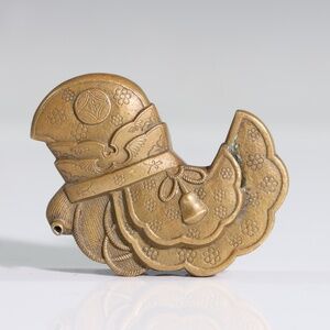 Vintage Japanese Bronze Water Droplet